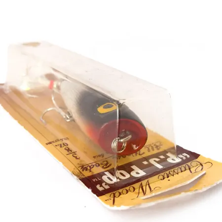 Luhr Jensen P.J.POP Poperis Medis, Silver Foil/Blk Shad, 10.5g, #10499