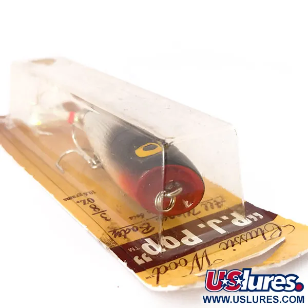 Luhr Jensen P.J.POP Poperis Medis, Silver Foil/Blk Shad, 10.5g, #10499