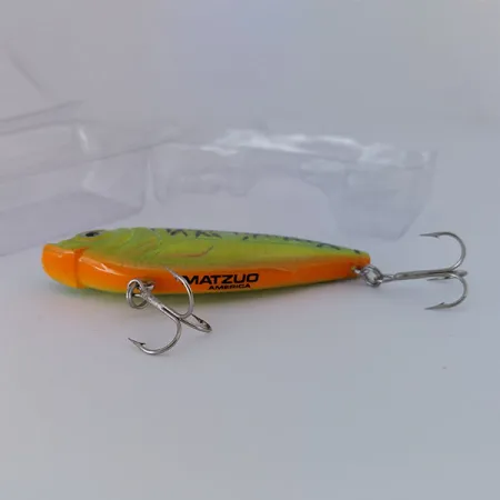 Matzuo Lipless UV Vobleris, Fire Tiger, 14g, UV danga, #10502