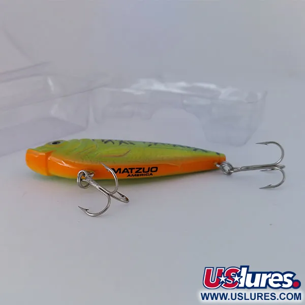 Matzuo Lipless UV Vobleris, Fire Tiger, 14g, UV danga, #10502