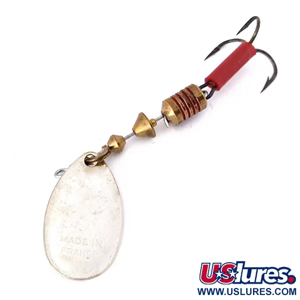 Mepps Aglia 2 Sukrė, Sidabrinė, 4,5g, sidabruotas lapelis, #10516