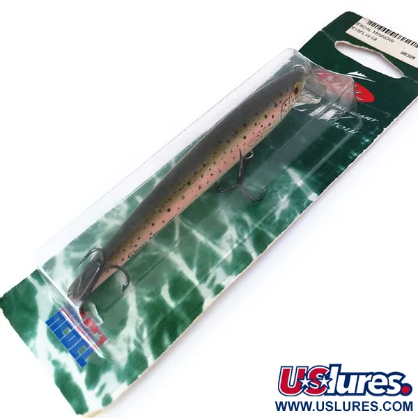 Rebel Excalibur Ghost Minnow, Rainbow Trout, 7g, Plūstantis, #10532