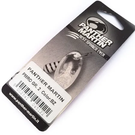 Sukriukė Panther Martin 2, BZ, 2.5g, Vidinis lapelis, #10551