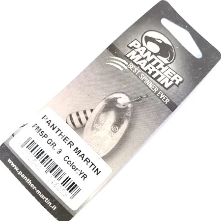 Panther Martin 9 Con Punti Suktukė, Raudona/Geltona, 11g, #10553