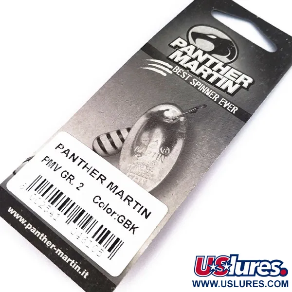Panther Martin 2 Con Punti Sukriukė, Auksinė/Juoda, 2.5g, In-line, #10561