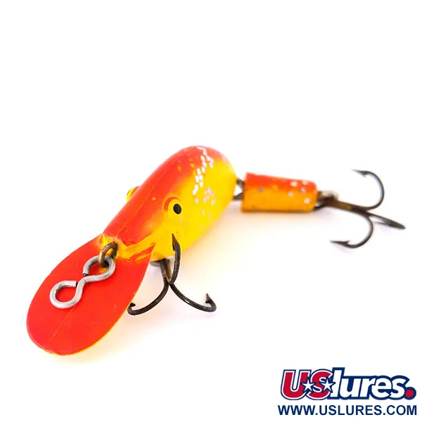 Eppinger Sparkle Tail, 5,5 g, Yellow / Red / Glitter, vobleris #10592