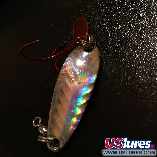 Luhr Jensen Krocodile Blizgė, Rainbow, 9g, prizminė, #10609