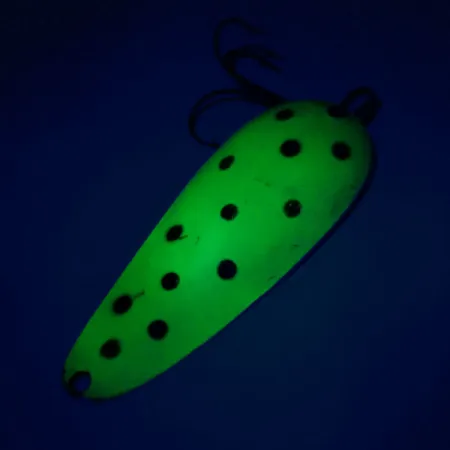 Nebco Aqua Spoon UV Blizgė, Geltona/Raudona/Nikelis, 17g, UV, #10623