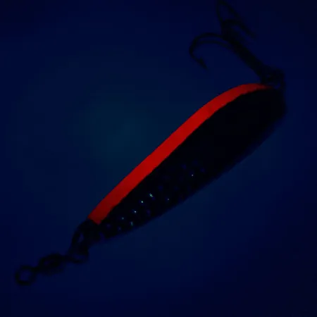 Luhr Jensen Krocodile Die #4 Vartiklė, Nikelis/Oranžinė, 14g, UV, #10625