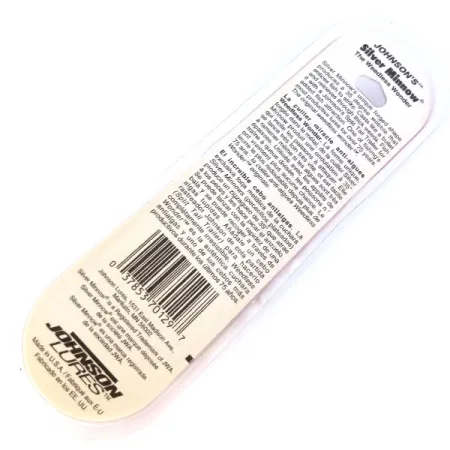 Johnson Silver Minnow Weedless, Firetiger, 7g, žolėms atspari vartiklė #23019