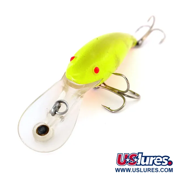 Cotton Cordell Wally Diver UV Vobleris, Chartreuse, 7g, Giluminis, #10647