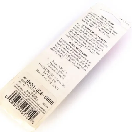 Luhr Jensen P.J.POP Poperis, Sidabras / Juoda, 17g, Medis, #10658