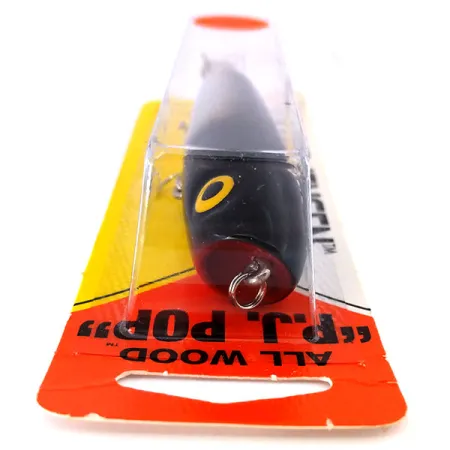 Luhr Jensen P.J.POP Poperis, Sidabras / Juoda, 17g, Medis, #10658