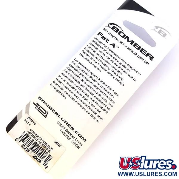 Bomber Fat A vobleris, B03FTS, 2g, plaukiantis, #10665