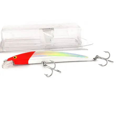 YO-ZURI CRYSTAL MINNOW (F) 13 Vobleris, Red Head, 17g, Plaukiantis, #10667