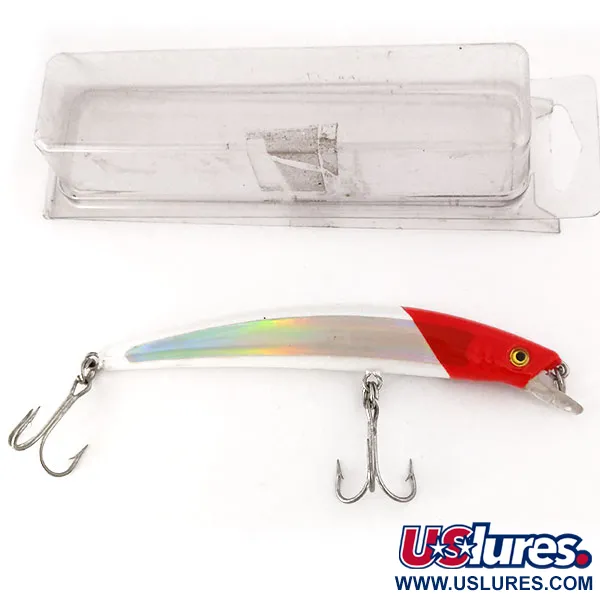 YO-ZURI CRYSTAL MINNOW (F) 13 Vobleris, Red Head, 17g, Plaukiantis, #10667