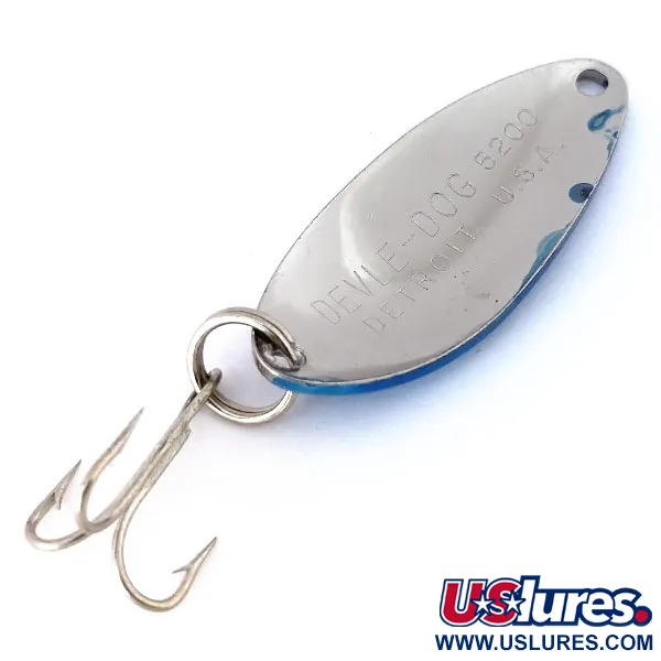 Eppinger Dardevle Devle Dog 5200 Blizgė, Mėlyna/Sidabras, 7g, #10668