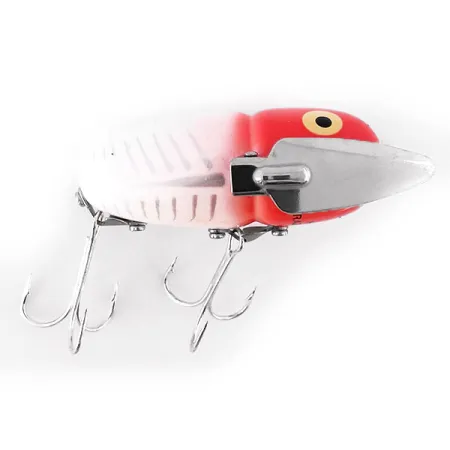 Heddon Crazy Crawler Paviršinis Masalas, Raudona/Balta, 14g, #10669