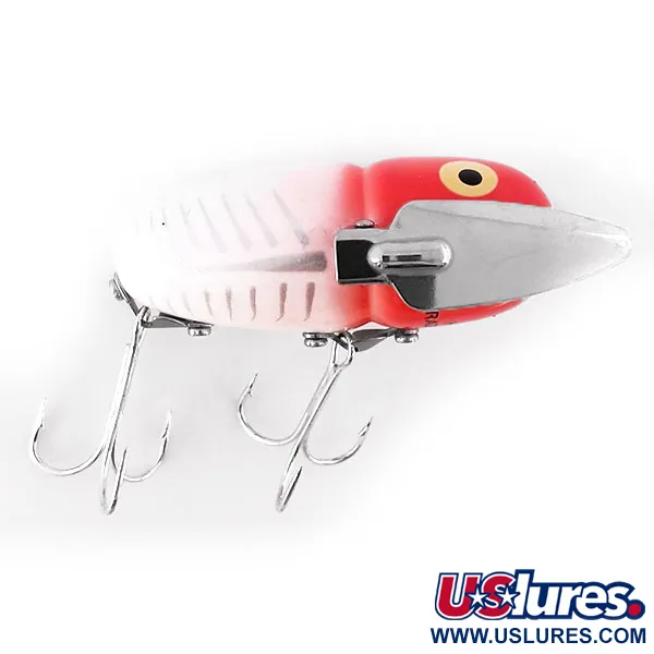 Heddon Crazy Crawler Paviršinis masalas, Raudona/Balta, 14g, #10955
