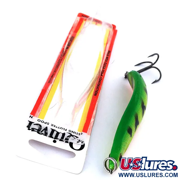 Luhr Jensen Quiver Vartiklė, Fire Tiger, 39g, Šviečianti, #10694