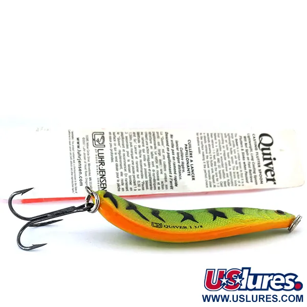 Luhr Jensen Quiver Vartiklė, Fire Tiger, 39g, Šviečianti, #10694