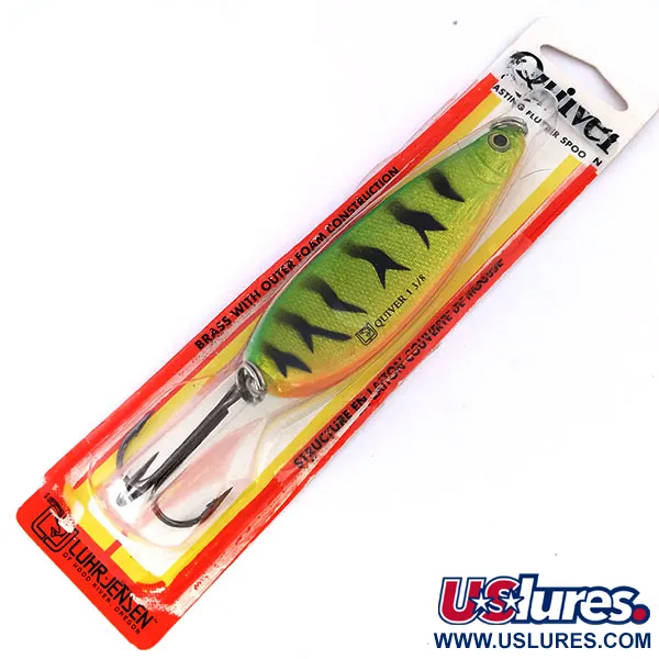 Luhr Jensen Quiver Vartiklė, Fire Tiger, 39g, Šviečianti, #10694