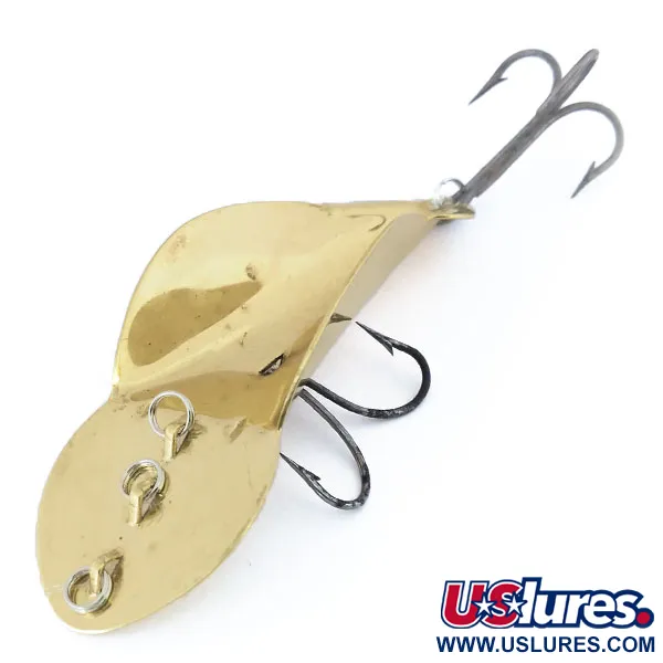 Buck Perry Spoonplug Blizgė, Auksinė, 21g, 3 kilpos, #10700