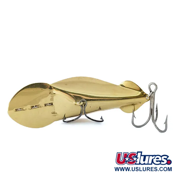 Buck Perry Spoonplug Blizgė, Auksinė, 21g, 3 kilpos, #10700