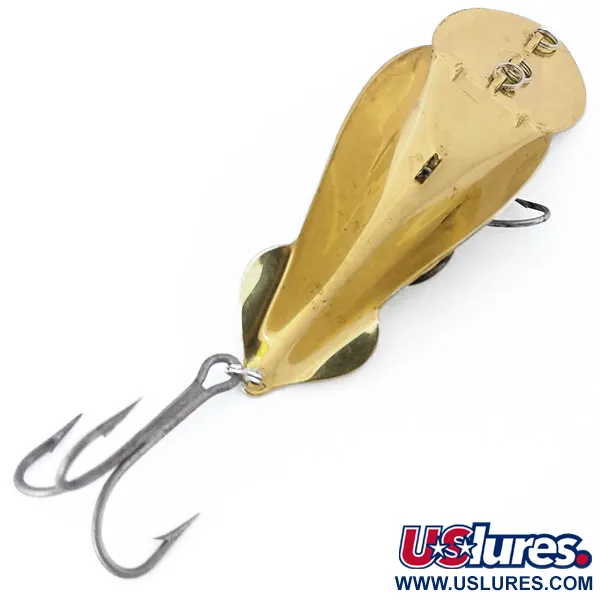 Buck Perry Spoonplug Blizgė, Auksinė, 21g, 3 kilpos, #10700