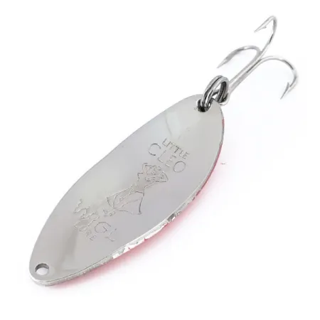Blizgė Little Cleo (Hula Girl), Nikelis / Raudona, 18g, JAV, #10706