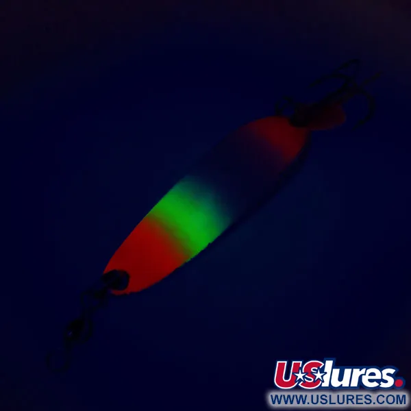 Luhr Jensen Krocodile Die #3 UV Blisgė, Balta / Rožinė, 10g, UV, #10711