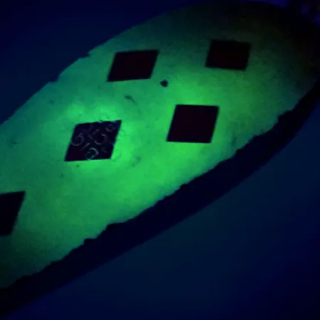 Prescott Spinner Big Doctor 285 UV Blizgė, Geltona/Raud, 28g, UV, #10718