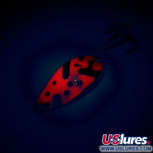 Acme Little Cleo Blizgė, Raudona / Juoda / Nikelis, 3,5g, UV, #10721