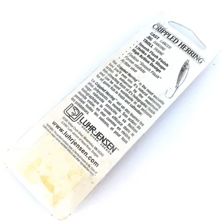 Luhr Jensen Crippled Herring Blizgė, Geltona Juoda, 42g, Smash Flash, #10788