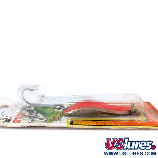 Luhr Jensen Lil' Kroc UV Blizgė, Nikelis/Raudona, 18g, UV, #10793