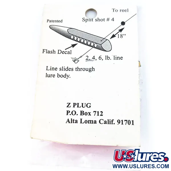 ZPlug Lures Z Plug Mini Inline Masalas, Rožinė, 2g, Per Valą, #10796