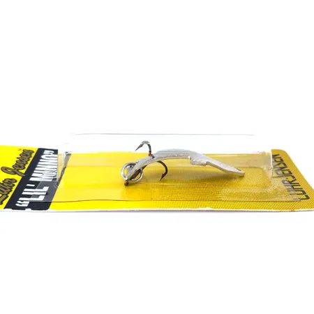 Luhr Jensen Lil Minno Vartiklė, Nikelis, 4g, Žvynų tekstūra, #10797