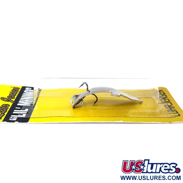 Luhr Jensen Lil Minno Vartiklė, Nikelis, 4g, Žvynų tekstūra, #10797