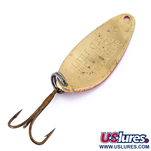 Seneca Little Cleo Blizgė, Raudona/Balta/Auksinė, 7g, Antspaudas, #10813