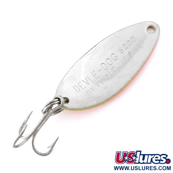 Eppinger Dardevle Devle Dog 5200 UV Blisgė, Geltona/Raudona, 7g, #10819