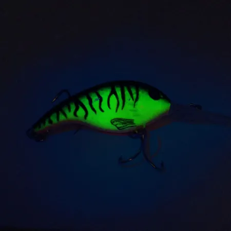 Bass Pro Shops XPS Lazer Eye Deep Diver UV, Fire Tiger, 12g, #10828
