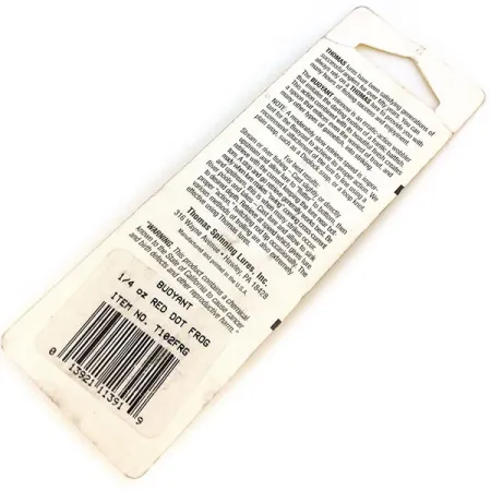 Thomas Buoyant Vartiklė, Varlė, 7g, Klasikinis Raštas, #10836