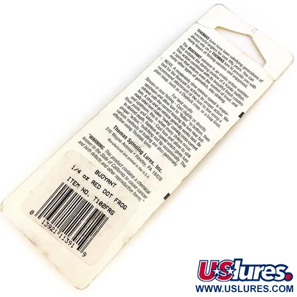 Thomas Buoyant Vartiklė, Varlė, 7g, Klasikinis Raštas, #10836