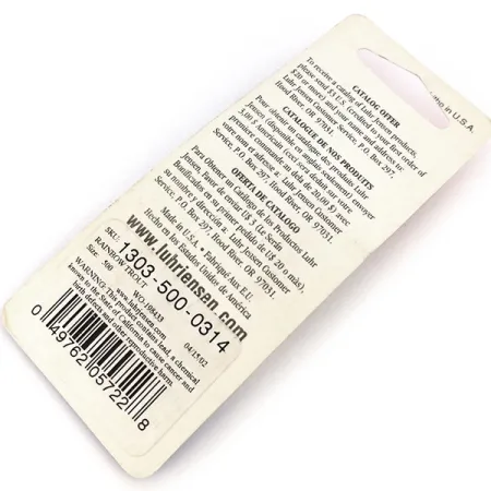 Luhr Jensen Super-Duper 500 Blizgė, Vaivorykštinis upėtakis, 1.8g, #10837