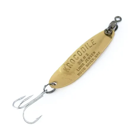 Luhr Jensen Krocodile Die #3, Kaltas auksas, 10g, Vartiklė, #10855