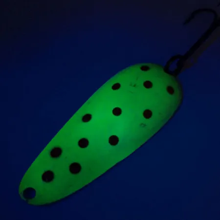 Nebco Aqua Spoon UV Blizgė, Geltona/Raudona/Nikelis, 17g, UV, #10859