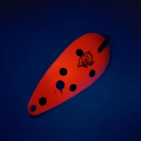 Eppinger Weedless Dardevle Spinnie UV Vartiklė, Raudona/Juoda, 9g, #10867