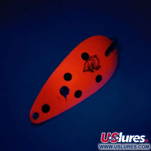 Eppinger Weedless Dardevle Spinnie UV Vartiklė, Raudona/Juoda, 9g, #10867