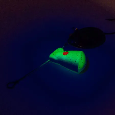Spin-Erie Tiny Teaser UV Suktukė, Nikelis, 17g, UV-reaktyvus, #10870