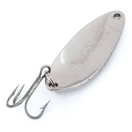 Dardevle Devle Dog 5200 Blizgė, Nikelis, 7g, Vintage, #10877